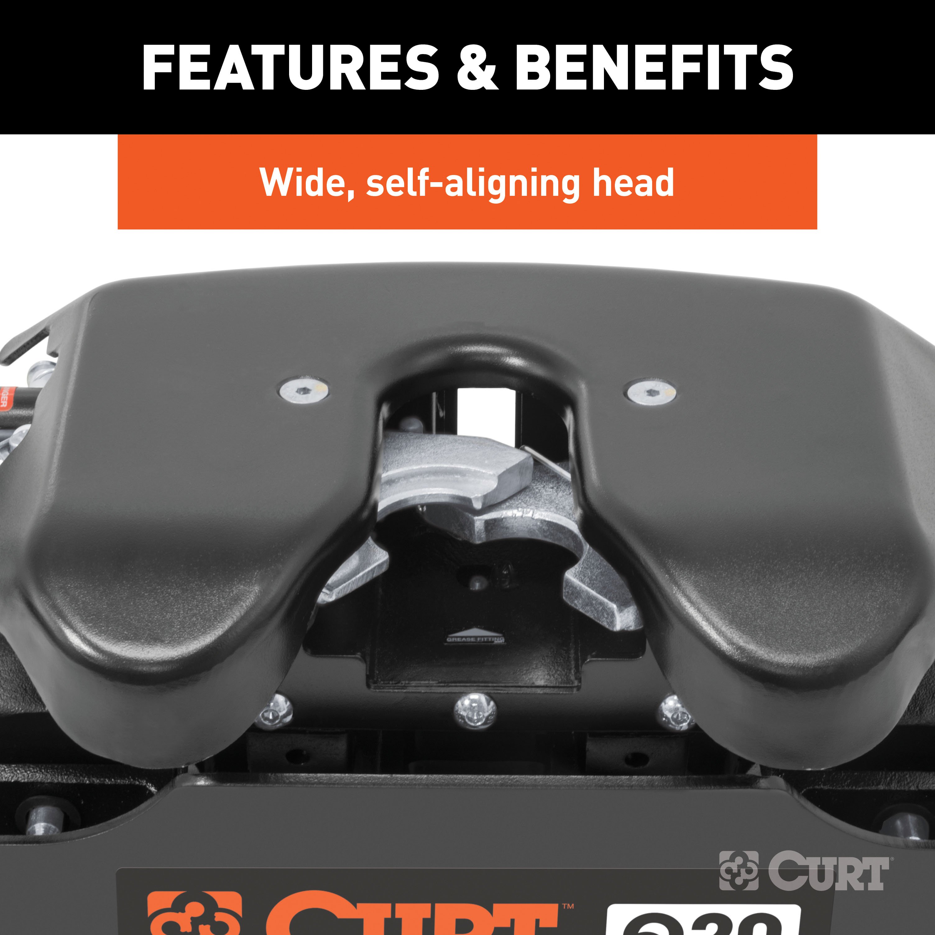 Curt Q20 Dual Jaw 5th Wheel Hitch 20K for 16-19 Silverado Sierra 2500 3500 - Picture 15 of 16